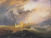 Joseph Mallord William Turner Quillebeuf, Mouth of the Seine Spain oil painting artist